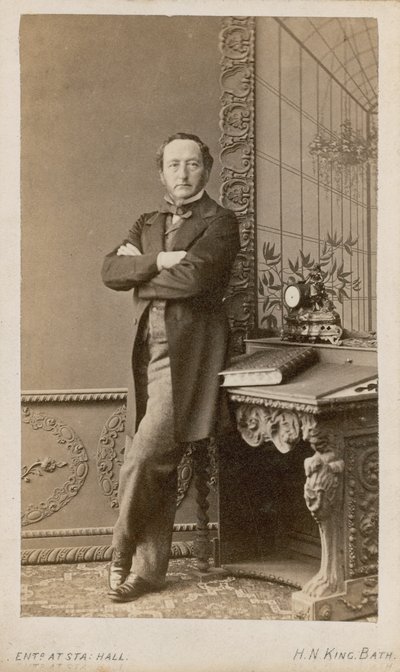 Sigismond Thalberg, pianist by English Photographer